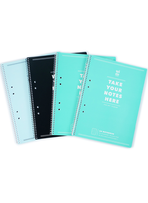 RT-20007 white card spiral notebook for Europe 